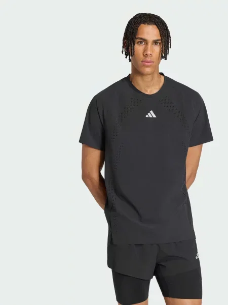 Спортивна футболка adidas перероблений чорний