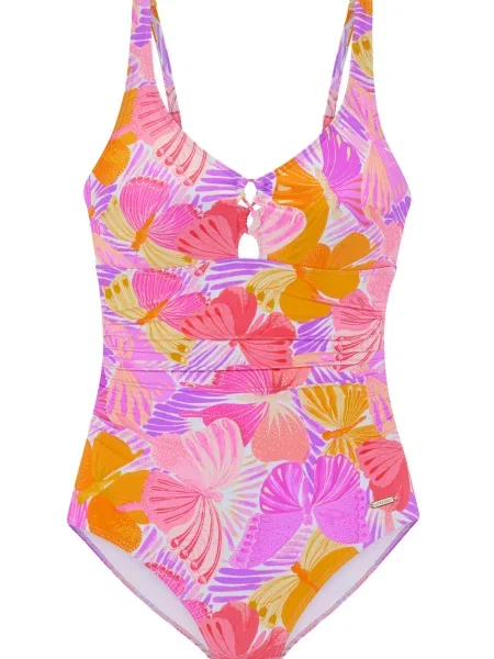 SUNSEEKER Enodelne kopalke voda sliva / roza rumena