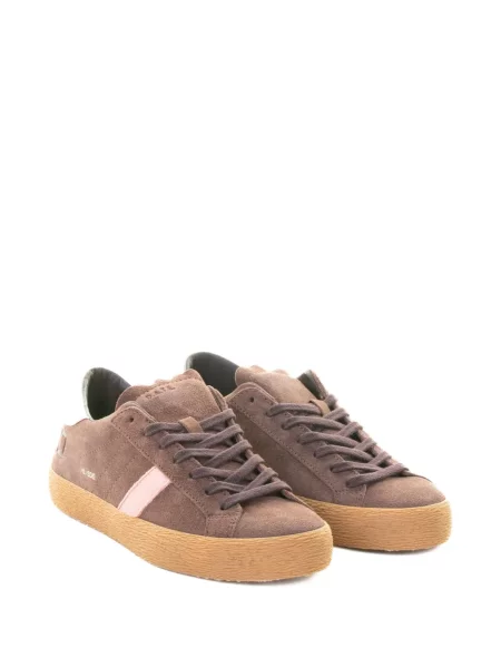 Sneakerși D.a.t.e. din piele de căprioară maro