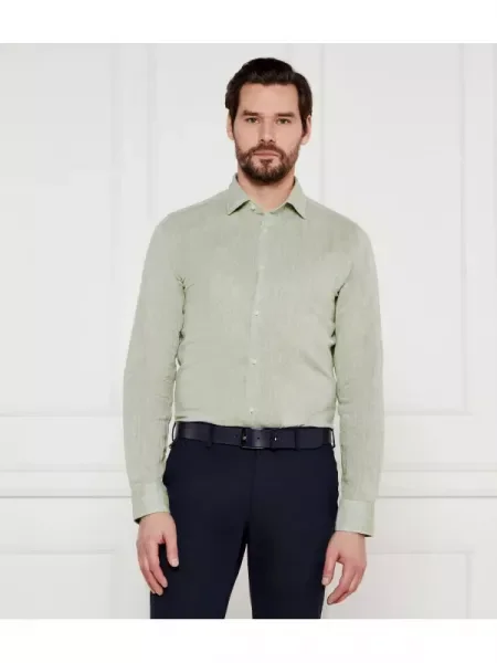 Joop! Cămașă Pit-W | cu adaos de in verde