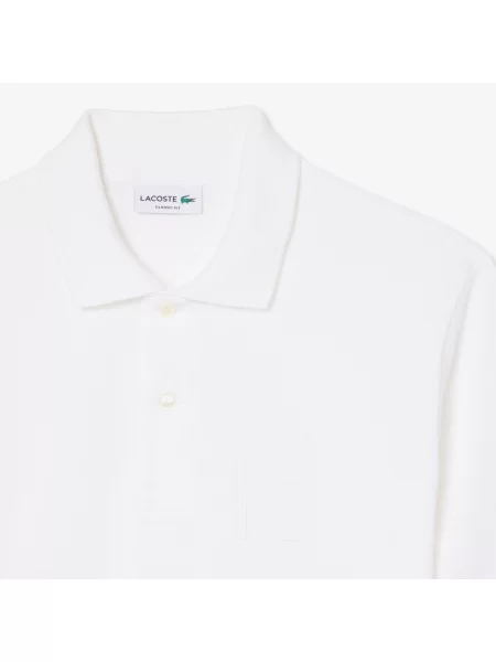 Lacoste Koszulka Polo Classic Fit biała