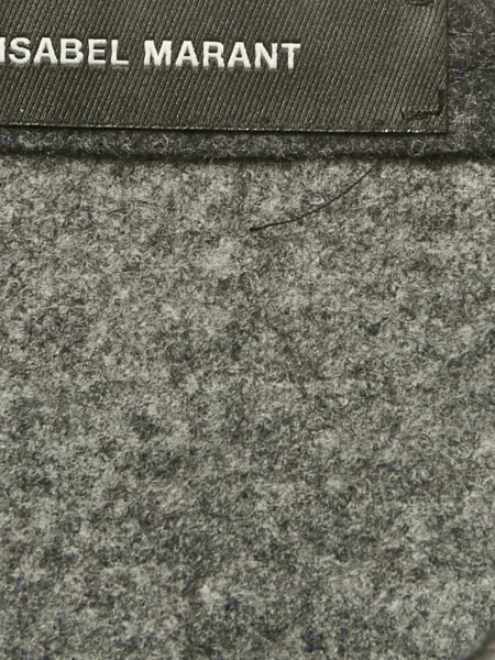 Fusta mini Isabel Marant de lână gri