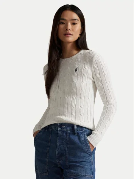 Polo Ralph Lauren Пуловер бял