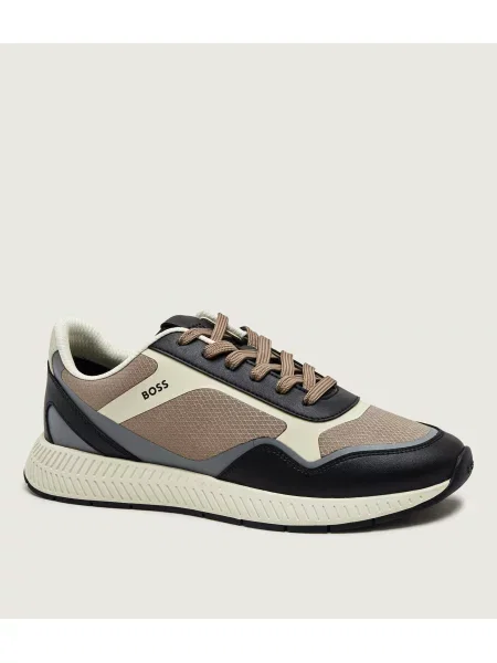 BOSS BLACK Sneakers Titanium_Runn_rsth negru