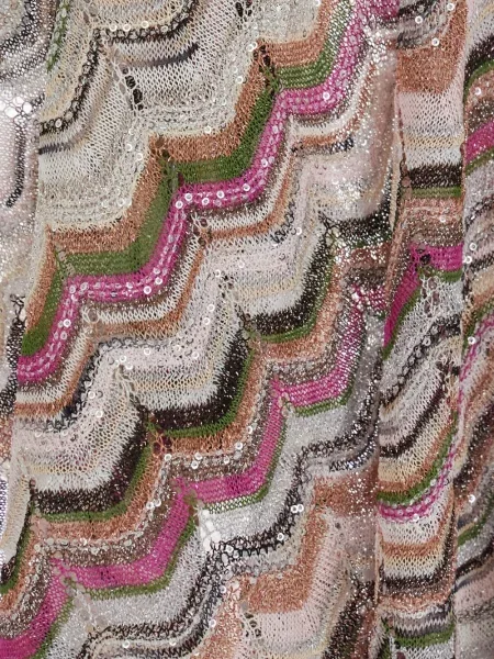 Geacă Missoni cu paiete tricotate