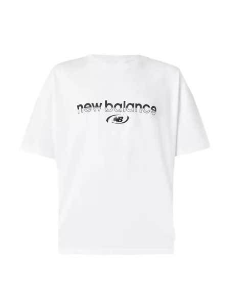 New balance Tricou negru alb