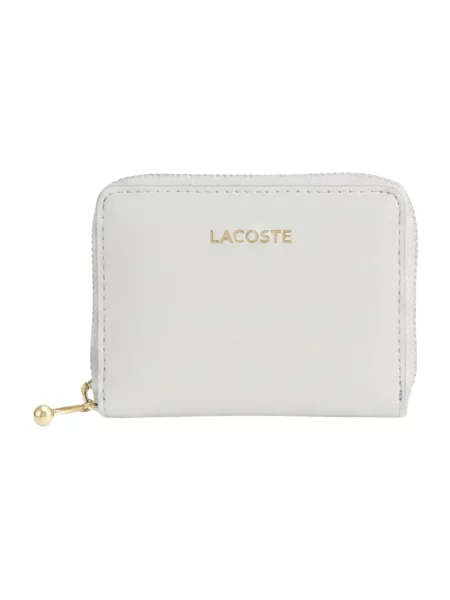 Portfel Lacoste casual biały