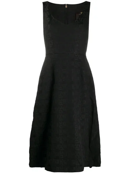 Rochie midi Comme Des Garçons până la genunchi de costum negru