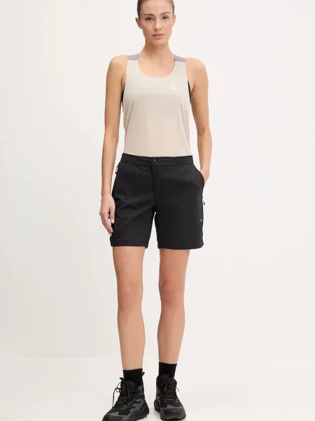 Однотонные шорты Haglofs черные
