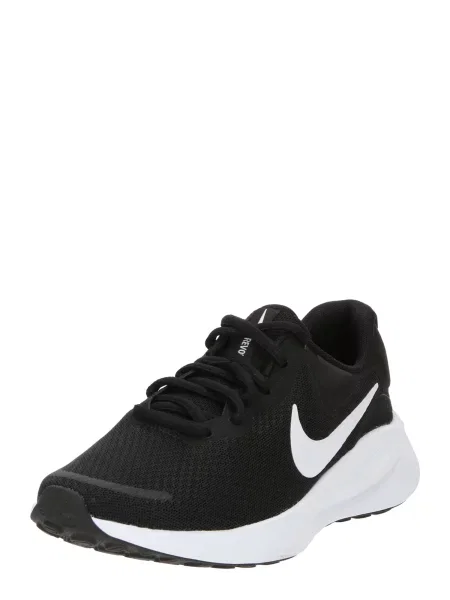 NIKE Tenisice za trčanje Revolution 7 / bijela crna