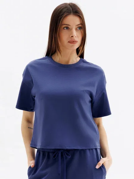 Футболка Leinle синій