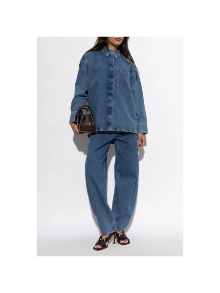 Jeansy By Malene Birger niebieskie