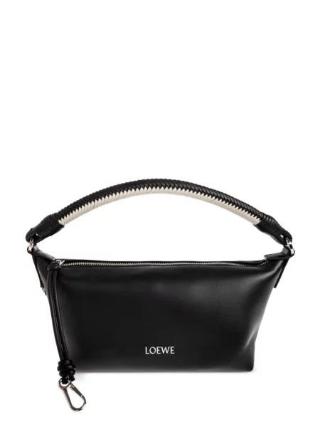 Geantă shopper Loewe țesută negru