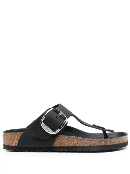 Papuci Birkenstock cu cataramă negru