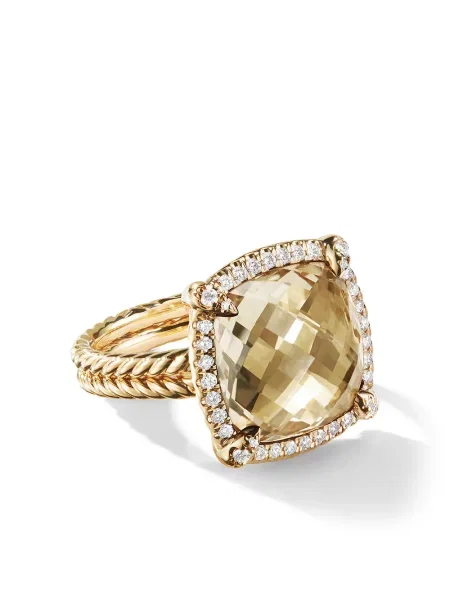 Inel David Yurman galben
