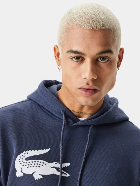 Худи Lacoste синее