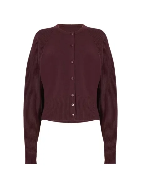 Decupat cardigan Wolford tricotate roșu