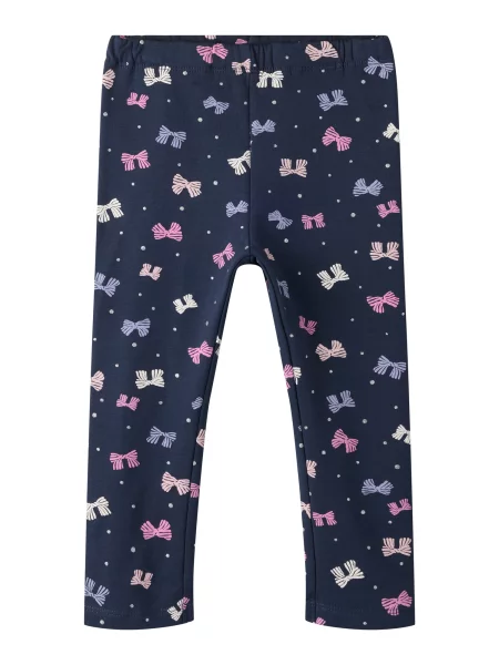 NAME IT Leggings NMFOlini bleumarin / deschis / mov liliachiu / roz galben