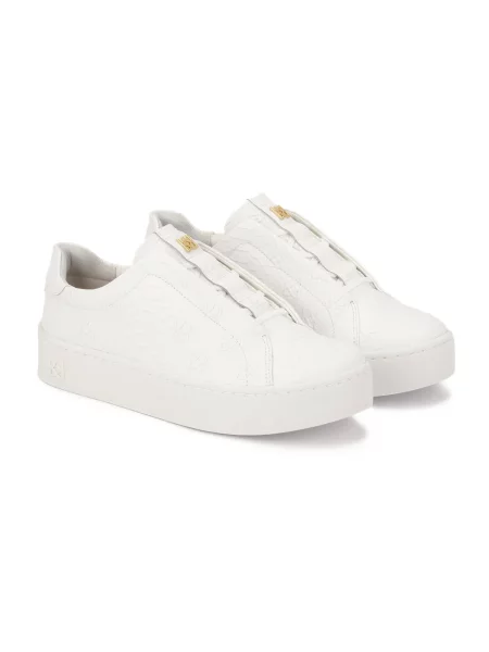 Sneakersy Kazar skórzane białe