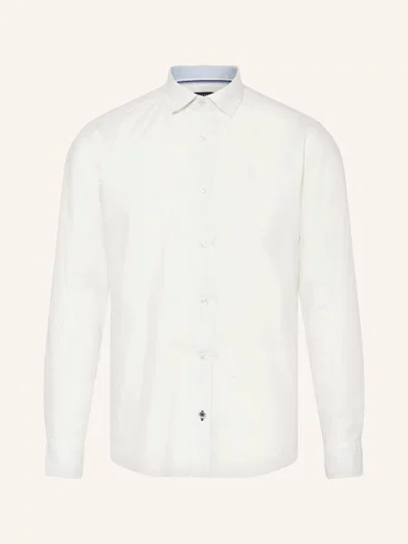 Olymp Koszula Casual Regular Fit weiss biała