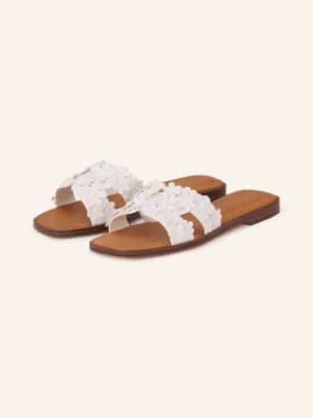 Aldo Klapki Itsandal weiss białe