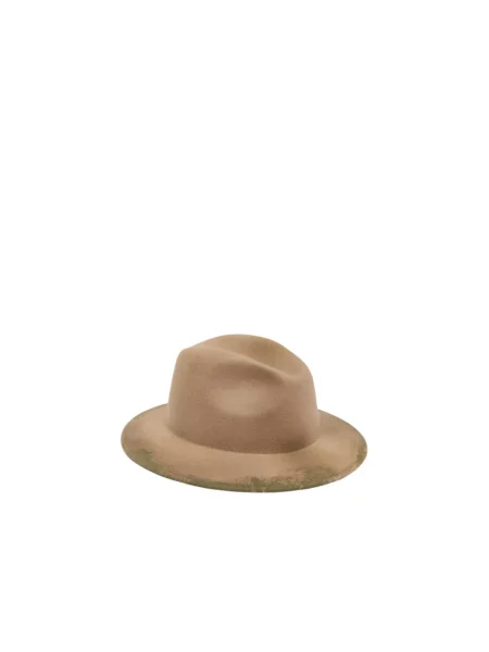 Czapka Dondup filcowa beżowa