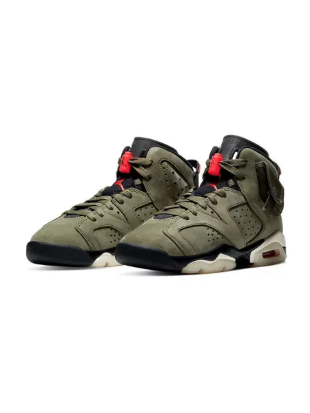 Sneakersy Jordan retro zielone