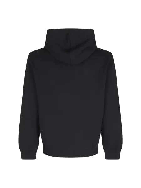 Bluza z kapturem Maison Kitsune czarna
