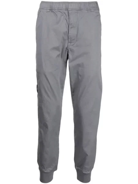 Pantaloni Aape By A Bathing Ape cu imagine gri