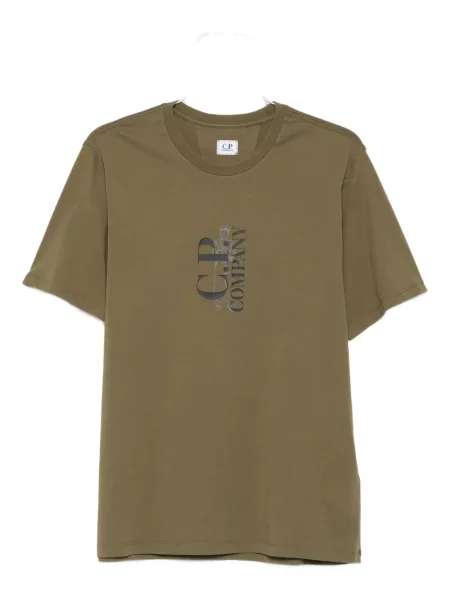 Tricou C.p. Company cu imagine verde