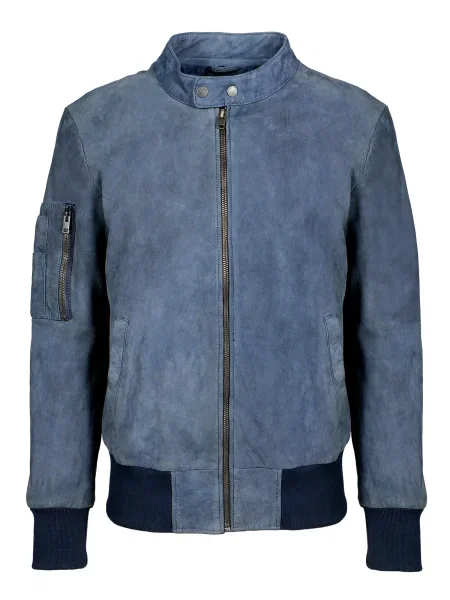 FREAKY NATION Prehodna jakna Dany safir / temno modra