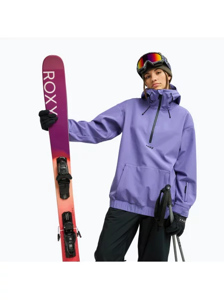Geacă de snowboard pentru femei ROXY Frostbliss Softshell Overhead twilight purple violet