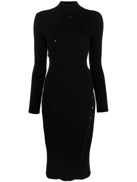 Rochie Courreges tricotate de costum negru