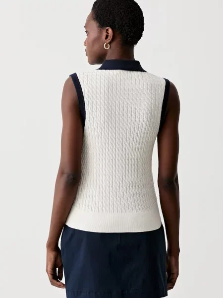 Top Tommy Hilfiger beżowy