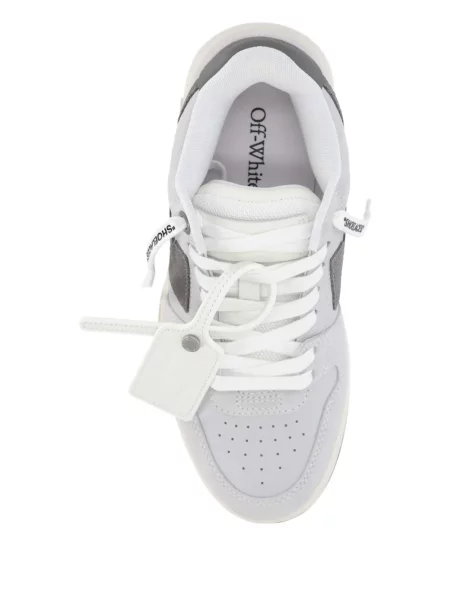 Šněrovací krajkové tenisky Off-white bílé