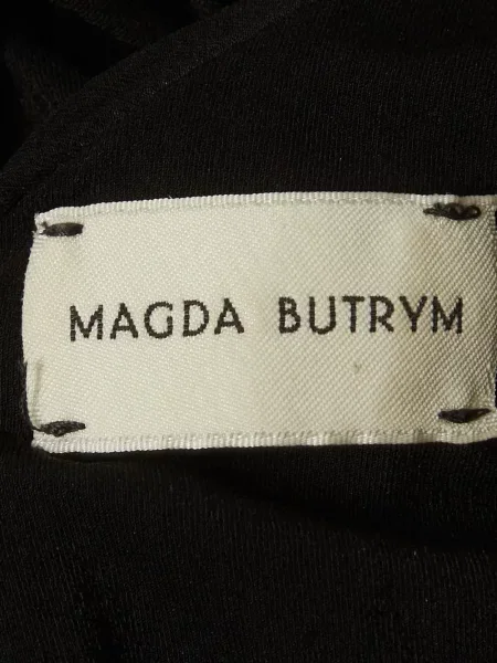 Rochie mini Magda Butrym cu volane negru