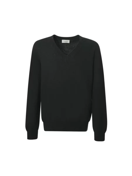 Sweter Laneus wełniany czarny
