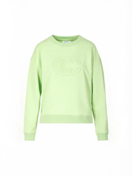 Coster Copenhagen Tričko Logo limetková