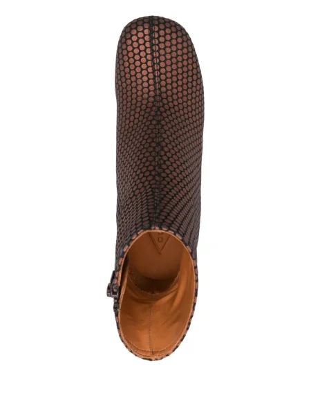 Botine Chie Mihara din piele maro