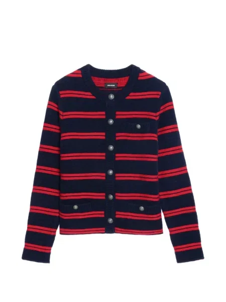 Cardigan Zadig&voltaire cu dungi albastru