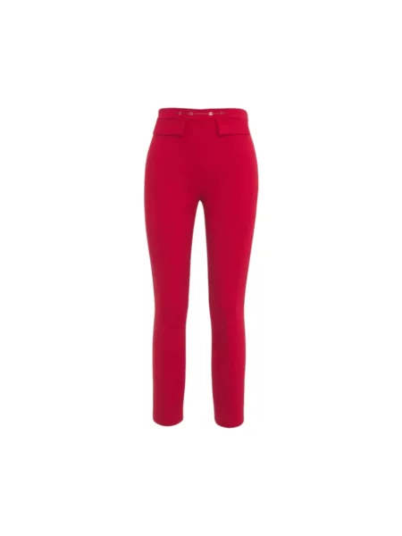 Spodnie Elisabetta Franchi czerwone