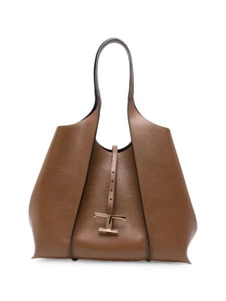Geantă shopper Tod's din piele maro