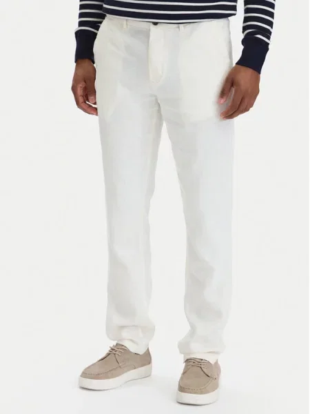 Tommy Hilfiger Pantaloni chino Denton Straight Fit alb