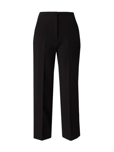 SECOND FEMALE Pantaloni cu dungă Evie Classic' negru