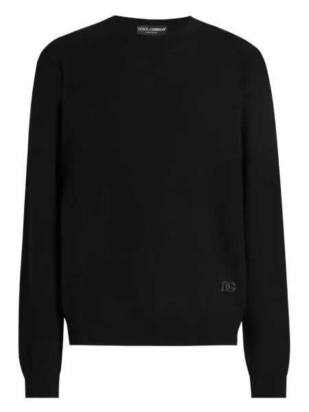 Pulover Dolce & Gabbana de lână negru