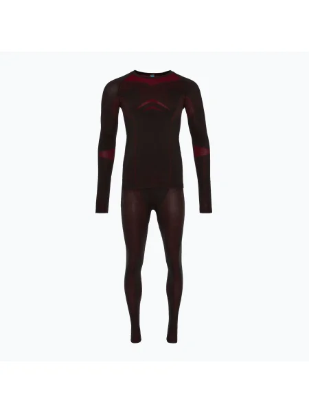 Set de lenjerie termică pentru bărbați ODLO Fundamentals Performance Warm black/ graphite grey negru