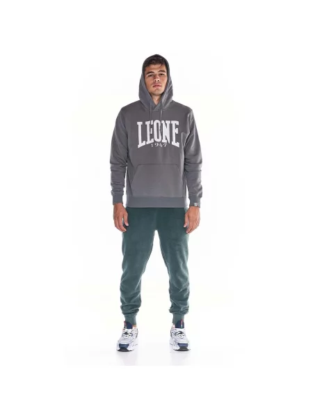 Fleece fleece melegítő felső Leone 1947 szürke