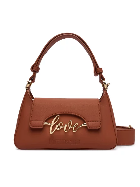 Kabelka LOVE MOSCHINO hnedá