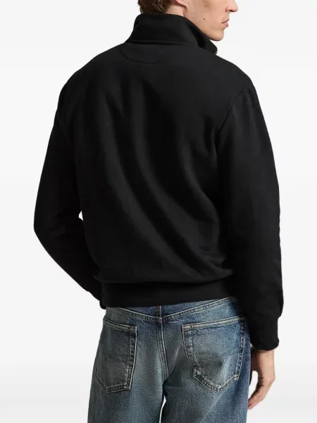 Pledas flanelinis kepurė su snapeliu Polo Ralph Lauren su petnešėlėmis aplink kaklą violetinė