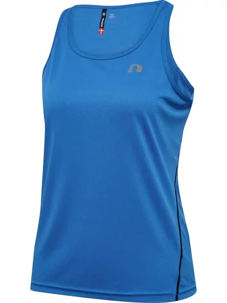 Hummel BASE COOLSKIN SINGLET Koszulka bez rękawów – BLUE niebieska